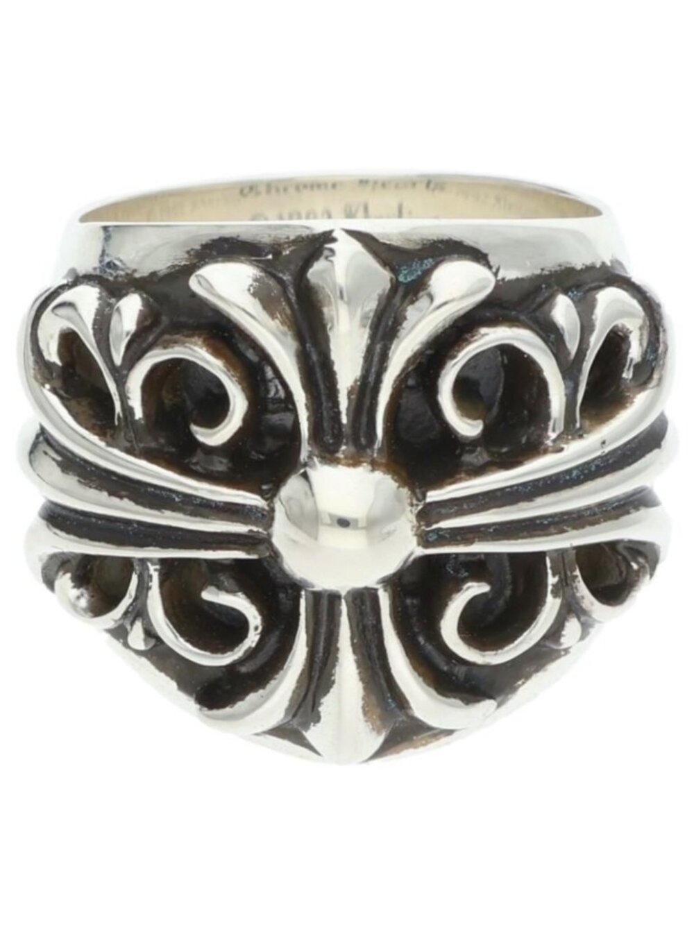 Chrome Hearts Keeper Silver Ring